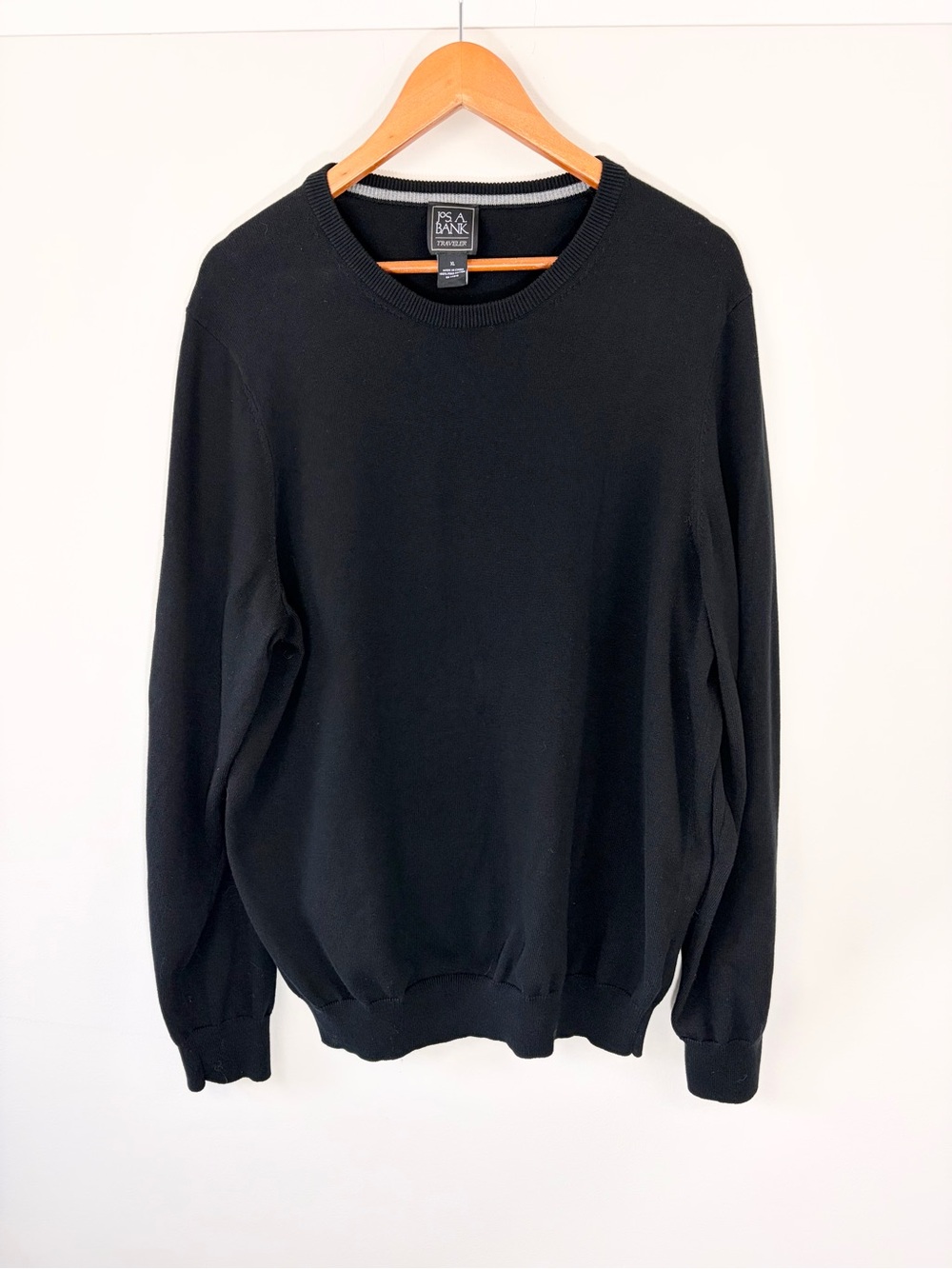 Jos A. Bank black sweater